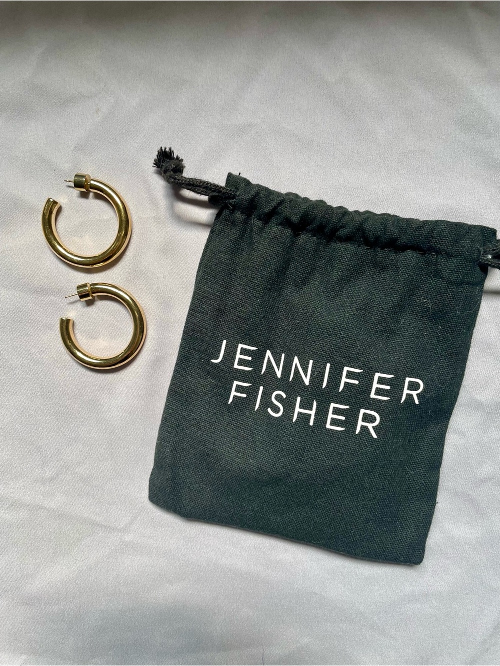 Jennifer Fisher Mini Natasha Hoops Gold